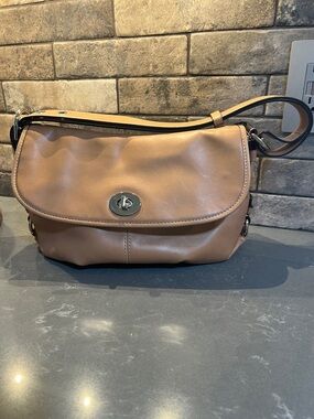 Vintage Coach Legacy Flap Duffle with Turn-Lock
